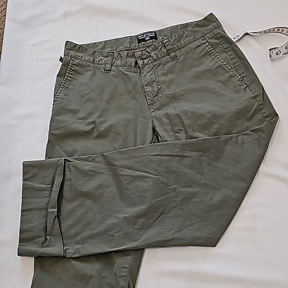 - Polo Ralph Lauren Womens Mint Green Cropped Pants Size 4 - Picture 1 of 8